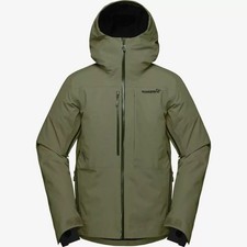 Norrona Lofoten Gore-tex Insulated Ski Jacket - Large - Olive