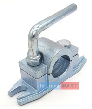 Trailer Jockey Wheel Ribbed Cast Clamp 48mm Heavy Duty High Quality