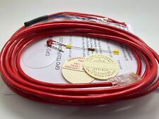 GPO 200/300 SERIES BAKELITE TELEPHONE CONVERSION KIT & CHINA RED LINE CABLE