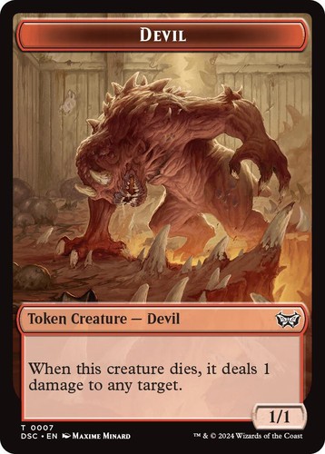 Mtg devil scarecrow - mtg,