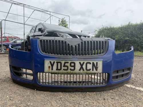 Skoda fabia 2009 front bumper - skoda,