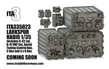 ITA3 1/35 Larkspur Radio for Ferret, Centurion, Chieftain & more 3D Print