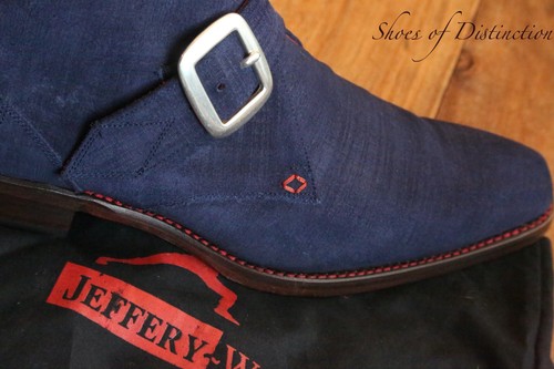 Jeffery west blue navy - jeffery, suede