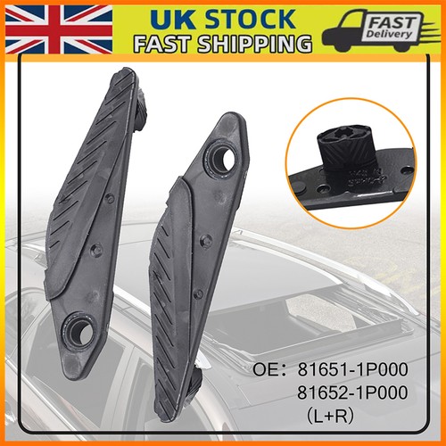 Pair sunroof glass sliding - glass,