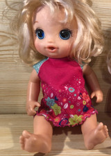 Baby Alive Doll 2017 Hasbro Interactive Talking Crying Drinking Toilet Working