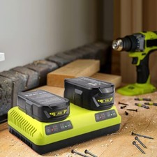Dual Fast Charger For Ryobi