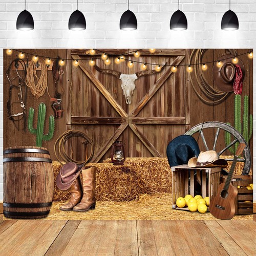 Western cowboy backdrop - cowboy,