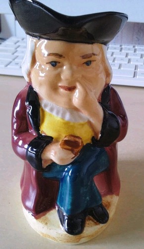 Vintage small toby jug - small,