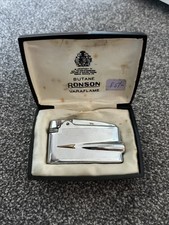 VINTAGE Ronson Butane Varaflame In Very Good Condition BOXED