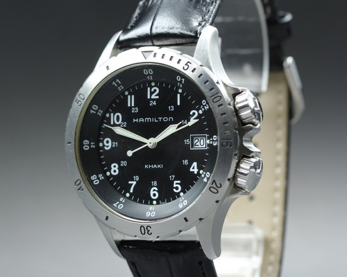Hamilton khaki h744511 - h744511, black