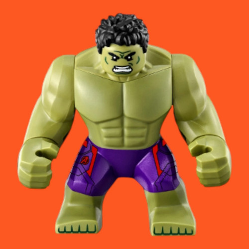 Lego custom hulk minifigure - lego,