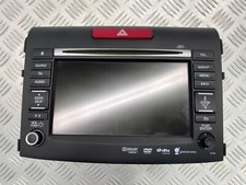 2015 HONDA CR-V SAT NAV CD RADIO PLAYER HEAD UNIT GENUINE 39540-T1G-E020-M1