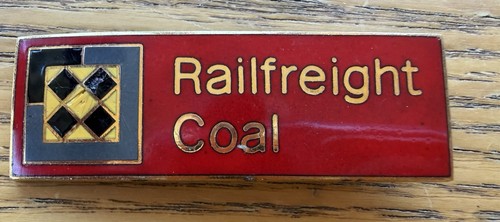 Railfreight coal sector badge - coal,