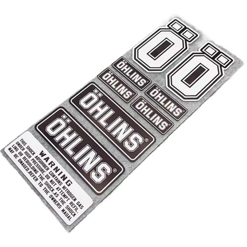 Ohlins decals stickers - decals,