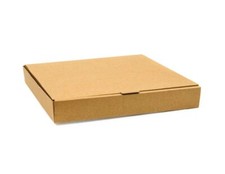 Plain Kraft Pizza Boxes