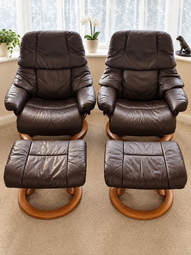 Ekornes stressless leather - ekornes,