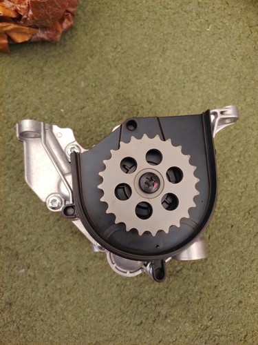 Engine oil pump with - with, for