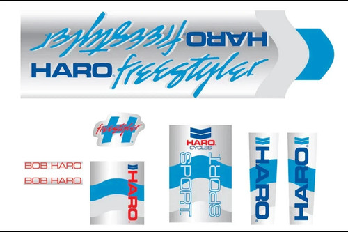Haro 1985 sport decal - 1985,
