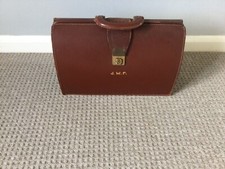 Old Vintage Leather Briefcase