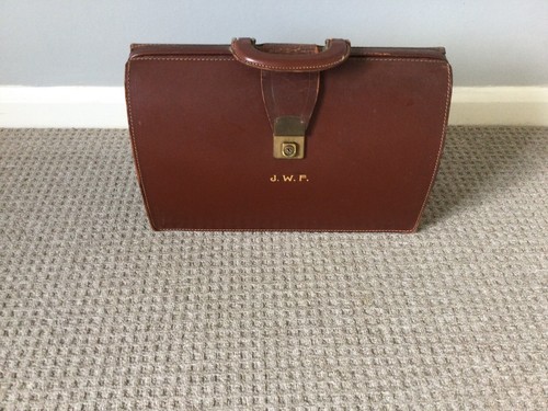 Old vintage leather - old, briefcase