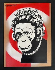 Banksy Original Dismaland  Painting 2015 with  paperwork