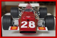 Exoto GPC-97066 FERRARI 312B 1970 GP Belgium #28 Drvr Ignazio Giunti 4th Pl Wnnr