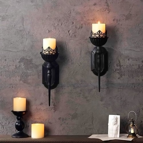 Pcs retro candlestick - 1/2,