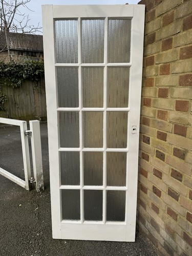 Reclaimed reeded glass style - glass,