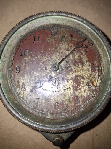 Vintage smiths car clock bezel - car,