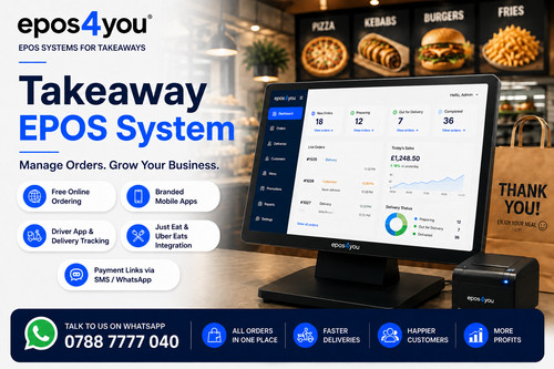 Takeaway epos system - system, touch