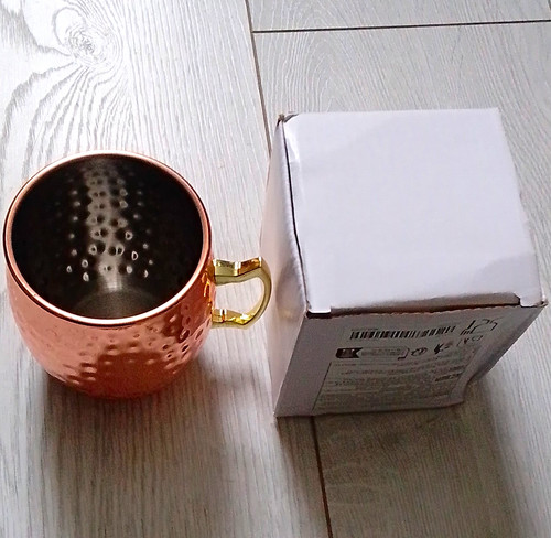 Hammered copper moscow mule - moscow,