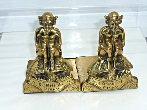 Antique pair brass - antique,