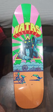 101 Natas Panther Zap Cat Skateboard Deck 9.25" X 32" Heat Transfer Holographic