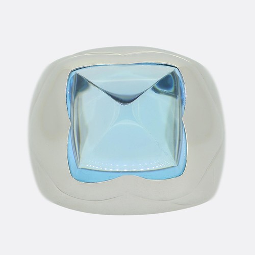 Bvlgari topaz pyramid ring - topaz,