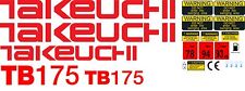 TAKEUCHI TB175 MINI DIGGER