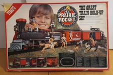 Vintage Timpo The Prairie Rocket Train Set ~ Complete ~ Working ~ Boxed