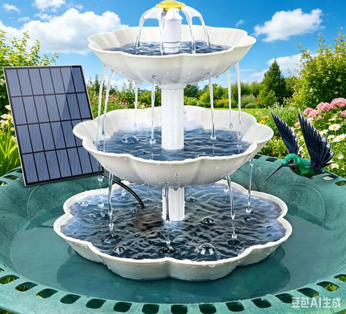 Solar fountain pump - 3.5w,