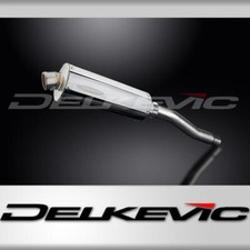 HONDA XRV750 AFRICA TWIN 93-03 350mm OVAL STAINLESS BSAU SILENCER EXHAUST KIT