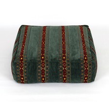 Kilim pattern tribal moroccan bohemian pouf bean bag floor cushion pillow cover