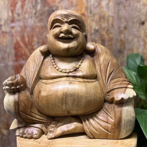 Hand carved large wooden 30cm - large,