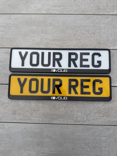 Dub volkswagen number plate - number,
