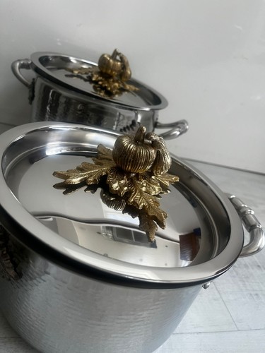 Romany pan set gold silver - pan, &