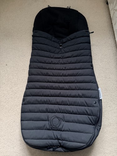 Bugaboo atelier black footmuff - bugaboo,