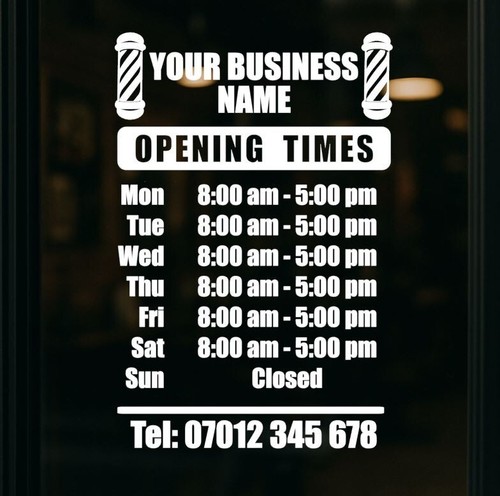 Barber shop business opening - business,
