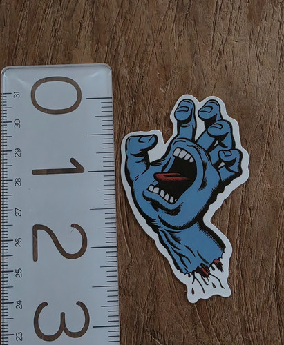 Santa cruz decal - santa,