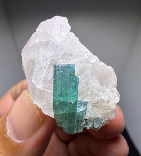 Natural indicolite tourmaline - indicolite,