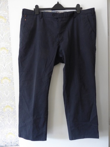 Meyer roma chino trousers navy - trousers,
