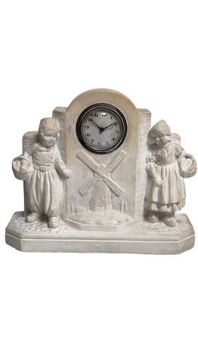 Vintage dutch windmill mantel - dutch,