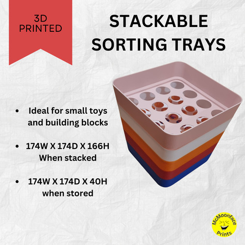Stackable lego brick sorter - lego,
