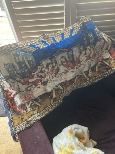 Religious last supper rug - religious,